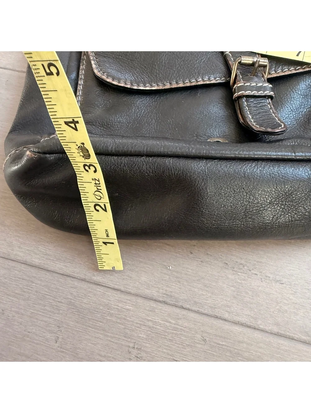 Andrew Marc New York Black Leather Crossbody Bag